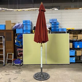 ガーデンパラソル 高さ×約280㎝ 折りたたみ 傘 日よけ 日除け キャンプ