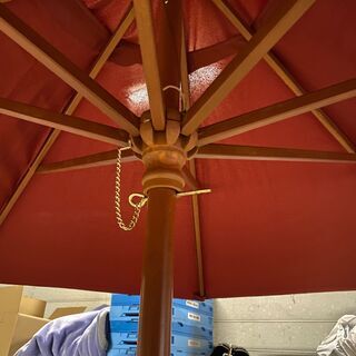 ガーデンパラソル 高さ×約280㎝ 折りたたみ 傘 日よけ 日除け キャンプ