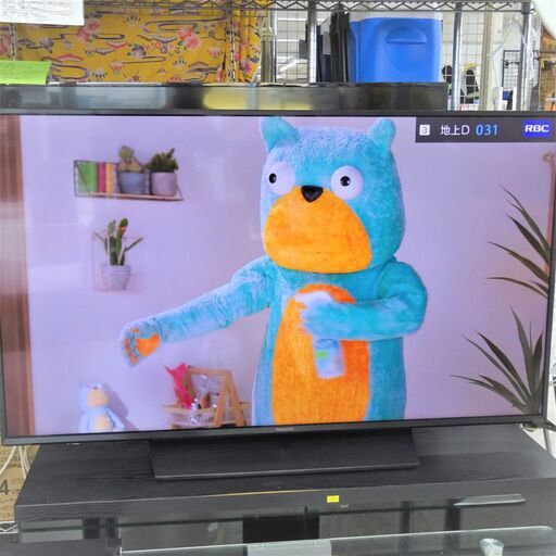 USED　パナソニック　49型テレビ　TH-49HX850