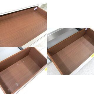 大型レンジボード 幅160cm 綾野製作所 キッチン収納 ホワイト系 