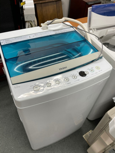 【‼️6キロの洗濯機入りました‼️まとめ洗い対応✨これはお得すぎる】洗濯機 Haier 6キロ 2019年製 JW-C60A