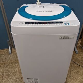 (売約済み)SHARP シャープ 全自動電気洗濯機 7.0kg ...