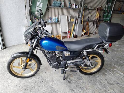 ミニSR400！機関良好！ヤマハ YB125SP