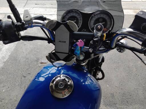 ミニSR400！機関良好！ヤマハ YB125SP 思わず『SR125』と言いたくなる