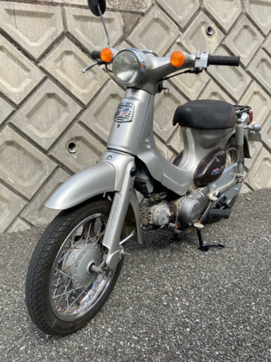売約済み　ホンダ　リトルカブ　銀　セル無３速　C50 普通に乗れる　カブラ風　福岡市　１ 売約済み ホンダ リトルカブ 銀 セル無3速 C50 普通に乗れる カブラ風