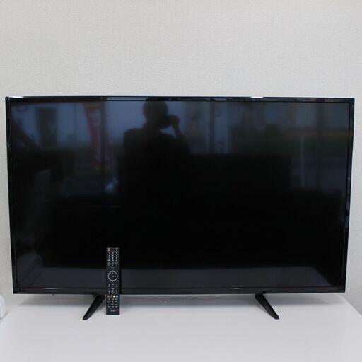 T061) 訳アリ ジャンク VERTEX 液晶カラーテレビ UHD4K-V55 55型 ヴァーテックス TV 2018年製