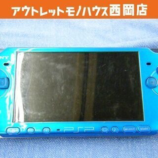 PSP 3000 本体のみ 動作確認済み スカイブルー プレイス...