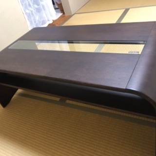 【ネット決済】カリモク製　木製センターテーブル