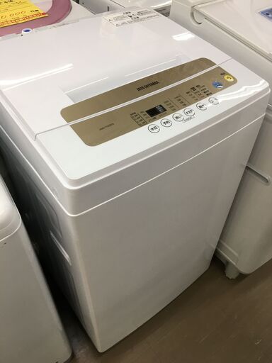アイリス IAW-T502EN 洗濯機 2020年 中古品