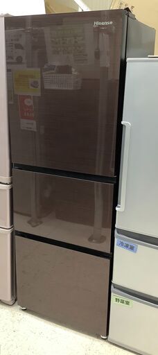 Hisense/ハイセンス 3ドア冷蔵庫 282L HR-G2801BR 2020年製 【ユーズドユーズ名古屋天白店】 J812