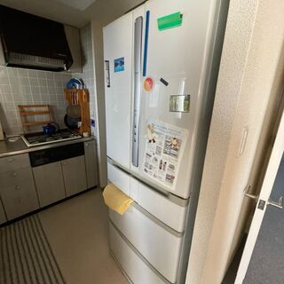 ◆日立製2008年式ファミリー向け冷蔵庫　通常使用OK♪　★江別...