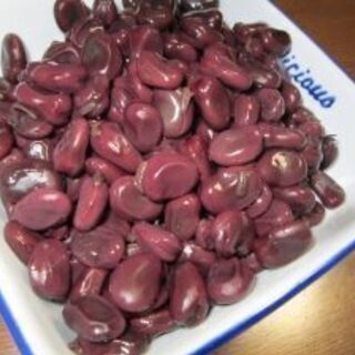 赤空豆の収穫体験