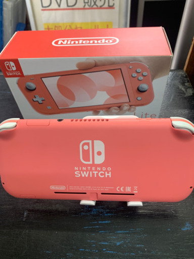 【美品】ニンテンドースイッチライト コーラルピンク 2021/05/27