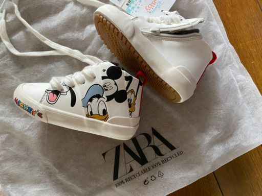 Zaraベビーディズニー靴サイズ13 もくもく 小幡のキッズ用品 子供用シューズ の中古あげます 譲ります ジモティーで不用品の処分