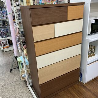 ニトリ 6段チェスト ランダム80