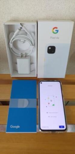 やや新品未使用 Google Pixel4a Barely Blue 128GB | pcmlawoffices.com