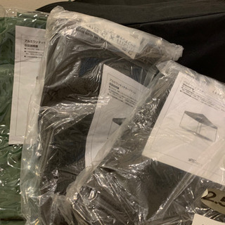 【新品・美品】フィールドア　アルミワンタッチタープ2組セット