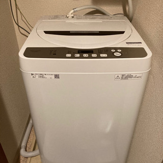 2020年11月発売品】シャープ穴なし洗濯機 ES-GE6D（現金決済可能）