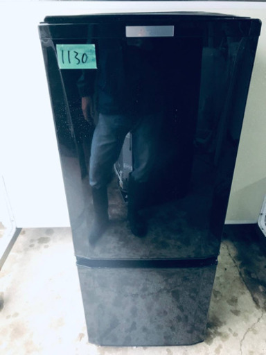 1130番 三菱✨ノンフロン冷凍冷蔵庫✨MR-P15Z-B‼️