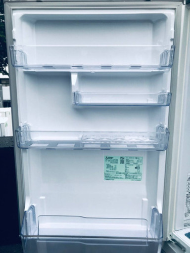 370L‼️1133番 三菱✨ノンフロン冷凍冷蔵庫✨MR-C37ZL-W‼️ - 冷蔵庫 