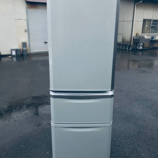 ‼️370L‼️1133番 三菱✨ノンフロン冷凍冷蔵庫✨MR-C37ZL-W‼️
