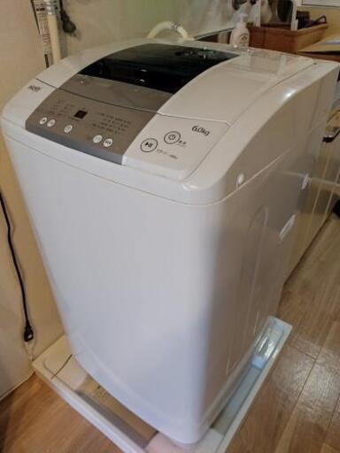 Haier jw-k60m 6キロ洗濯機