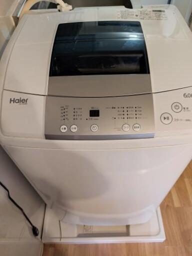 Haier jw-k60m 6キロ洗濯機