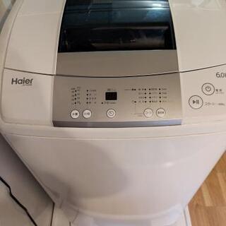 Haier jw-k60m 6キロ洗濯機