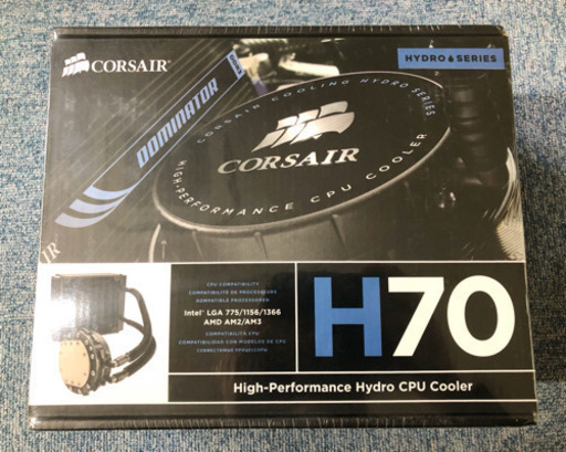 47. 【新品未開封】CORSAIR コルセア ハイパフォーマンス ハイドロCPUクーラー 冷却装置 水冷