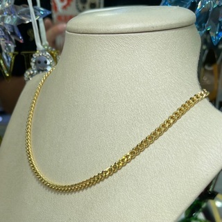 中古品】K18 2面シングル引き輪 30g 40cm［492］