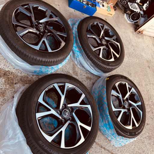 C-HR 純正ホイール スタッドレス付き 4本セット トヨタC-HR 純正
