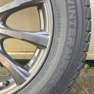 美品アルミホイル17インチとタイヤ　マツダCX-5 使用1ヶ月