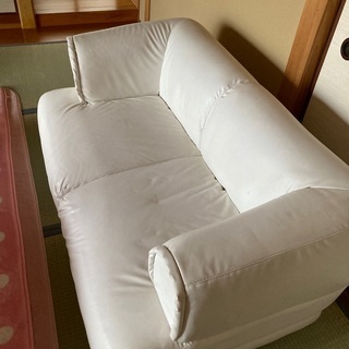 【ネット決済】白いソファ