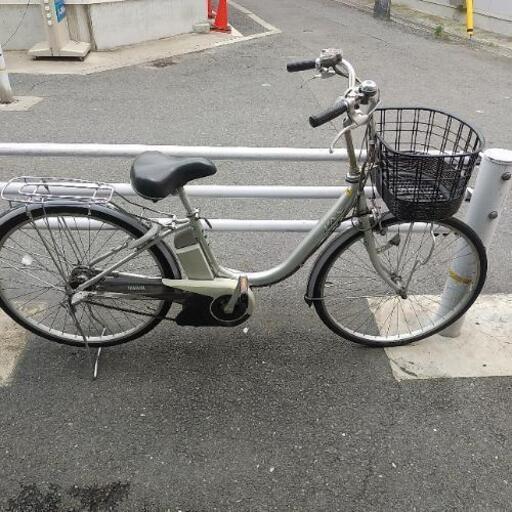 ヤマハ電動自転車　26インチ　シルバー　6.0Ah   税込価格¥28380