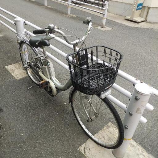 ヤマハ電動自転車　26インチ　シルバー　6.0Ah   税込価格¥28380