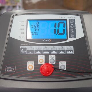 札幌発 IGNIO/イグニオ ランニングマシン トレッドミル ルームランナー R-16S 走行速度1.0～16.0km/h 最大連続使用時間120分