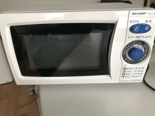 電子レンジ SHARP RE-T13-W5P 2005年製