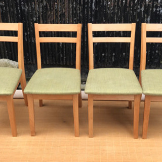 ニトリ ダイニングテーブルセット イス4脚