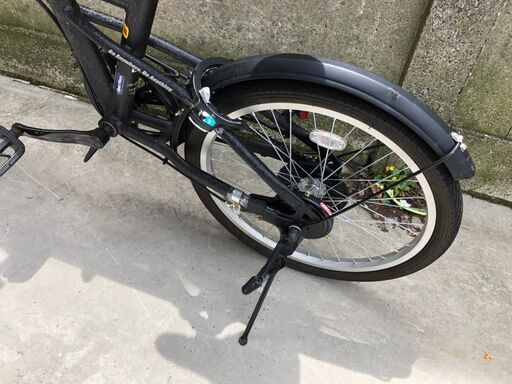 JEEP ミニベロ 折畳み自転車 ブラック JE-206G 20インチ
