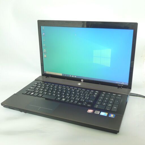 送料無料 ノートパソコン 中古動作良品 Windows10 17.3型 HP 4720s Core i3 4GB 320G DVDマルチ 無線LAN Wi-Fi テンキー付 LibreOffice済