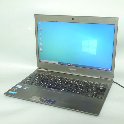 1台限定 送料無料 軽量薄型 ノートパソコン 中古良品 Windows10 13.3型 東芝 R632/F Core i5 4GB SSD-128G 無線LAN webカメラ LibreOffice