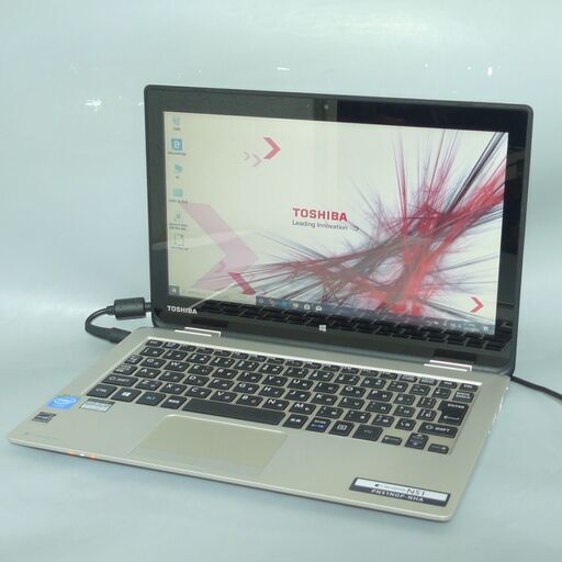 1台限定 送料無料 タッチ対応 ゴールド色 ノートパソコン 中古良品 Windows10 11.6型 東芝 N51/NG Celeron 4GB 500G 無線LAN LibreOffice済