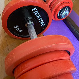 『美品！』インクラインベンチ  ダンベル25キロ×2 