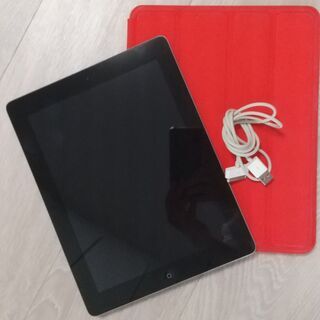 【ネット決済】iPad2 16GB （充電ケーブル、Apple純...