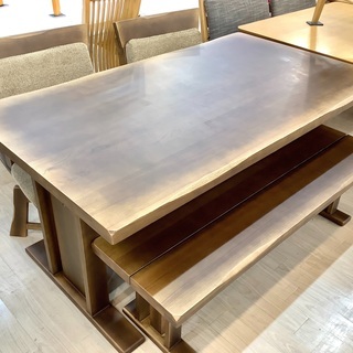 ダイニングセット 大川家具 サンウッディ テーブル チェア ベンチ B115 ダイニングセット 大川家具 サンウッディ テーブル チェア