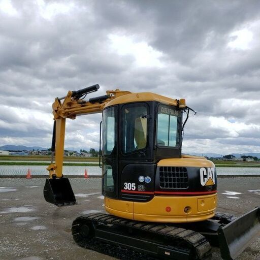 バックフォー ショベル ユンボ 除雪機 CAT 305SR クレーン仕様