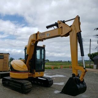 バックフォー ショベル ユンボ 除雪機 CAT 305SR クレーン仕様
