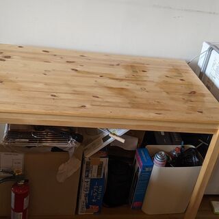 【ネット決済】IKEA ダイニングテーブル テーブル　木製