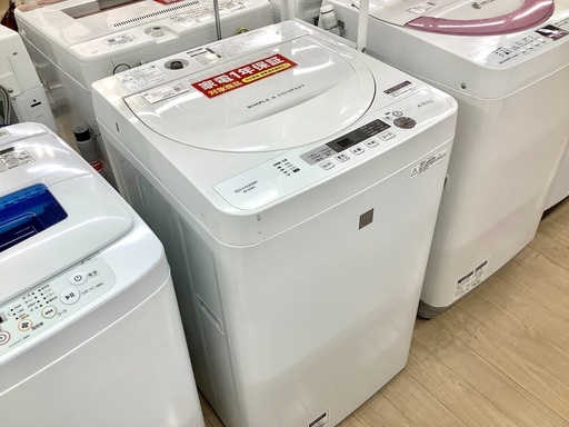 1年保証付！SHARP(シャープ)の全自動洗濯機 ES-G4E5 をご紹介！