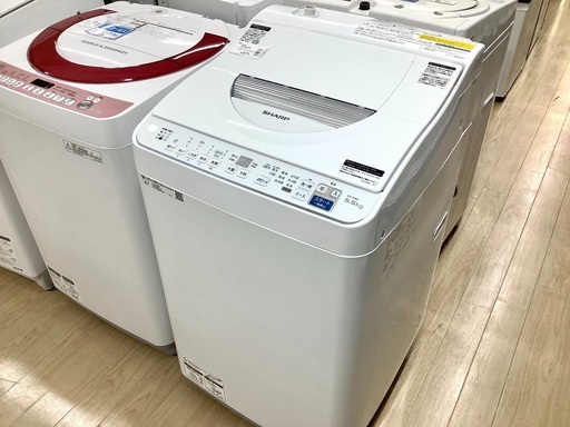 1年保証付！SHARP(シャープ)の縦型洗濯乾燥機 ES-T5E8-KW をご紹介！